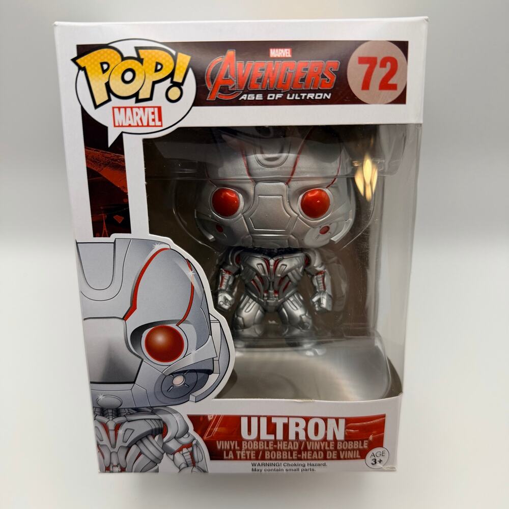 Funko Pop Marvel Avengers Age of Ultron Ultron #72 Vaulted Vinyl Figure